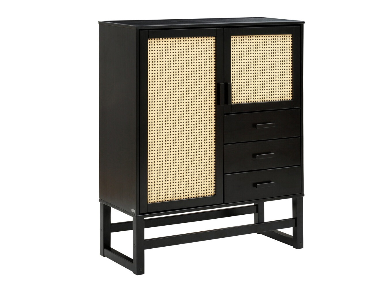 Kumode Nucalu 104 (Melns + Gaiši brūns)