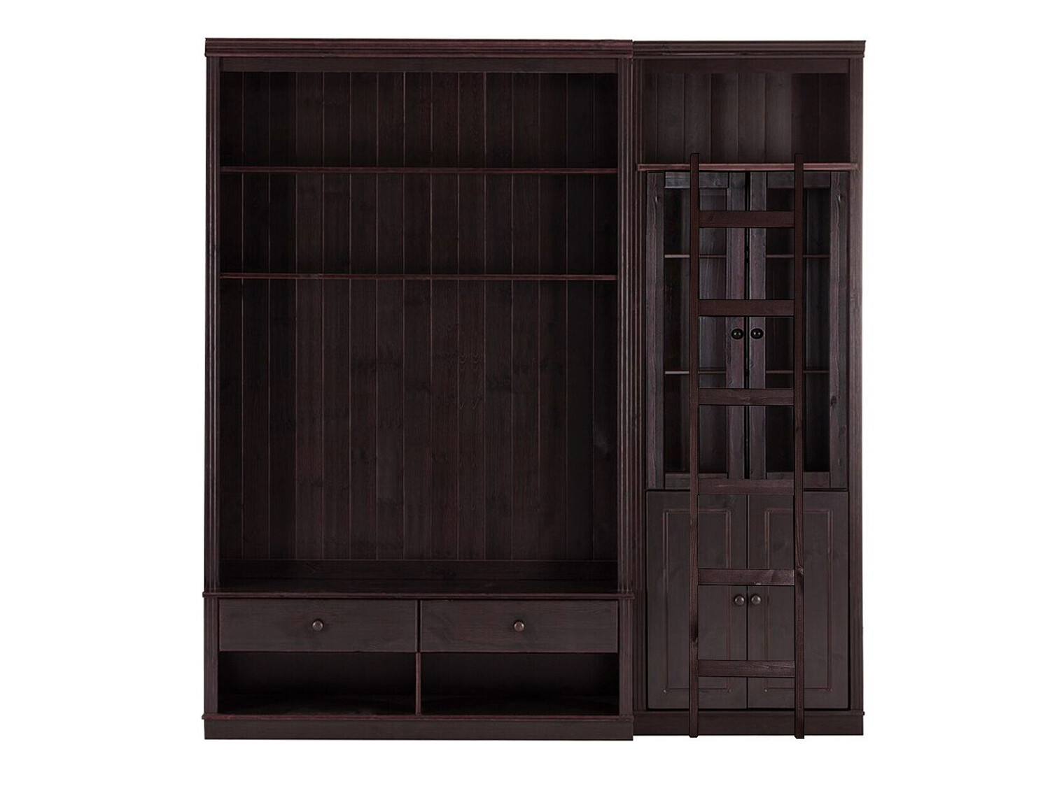 Viesistabas komplekts Saltoro 125 (Tumši brūns)