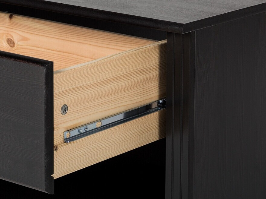 Viesistabas komplekts Saltoro 128 (Tumši brūns)