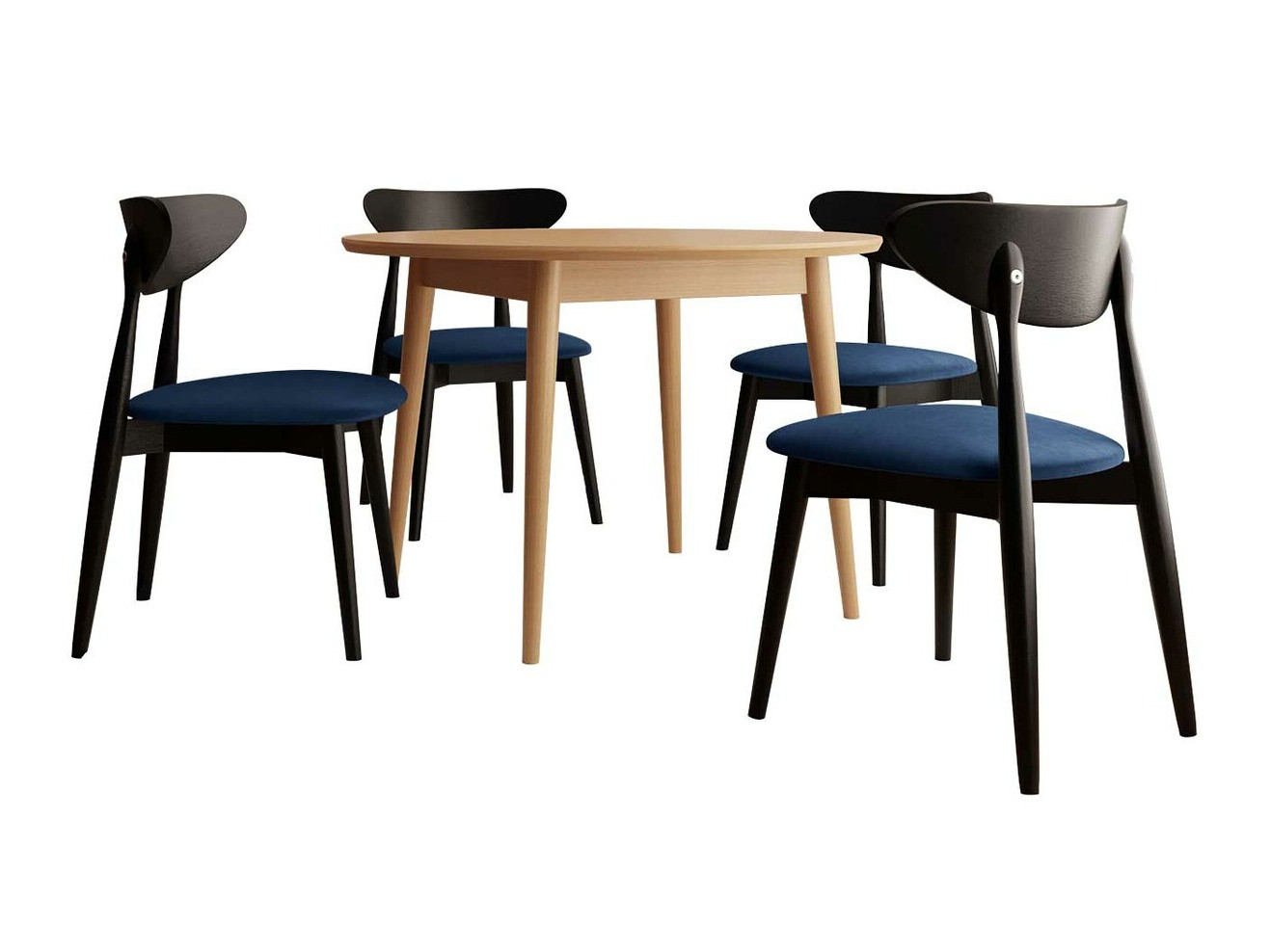 Ēdamistabas komplekts Racine 134 (Brūns)