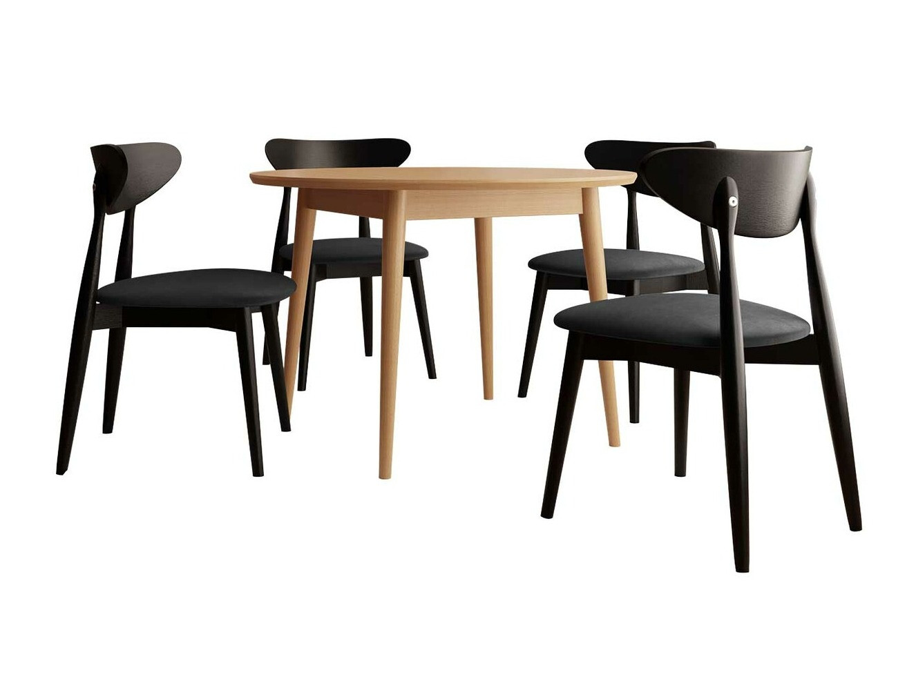 Ēdamistabas komplekts Racine 134 (Brūns)