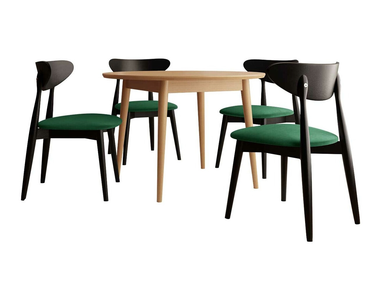 Ēdamistabas komplekts Racine 134 (Brūns)