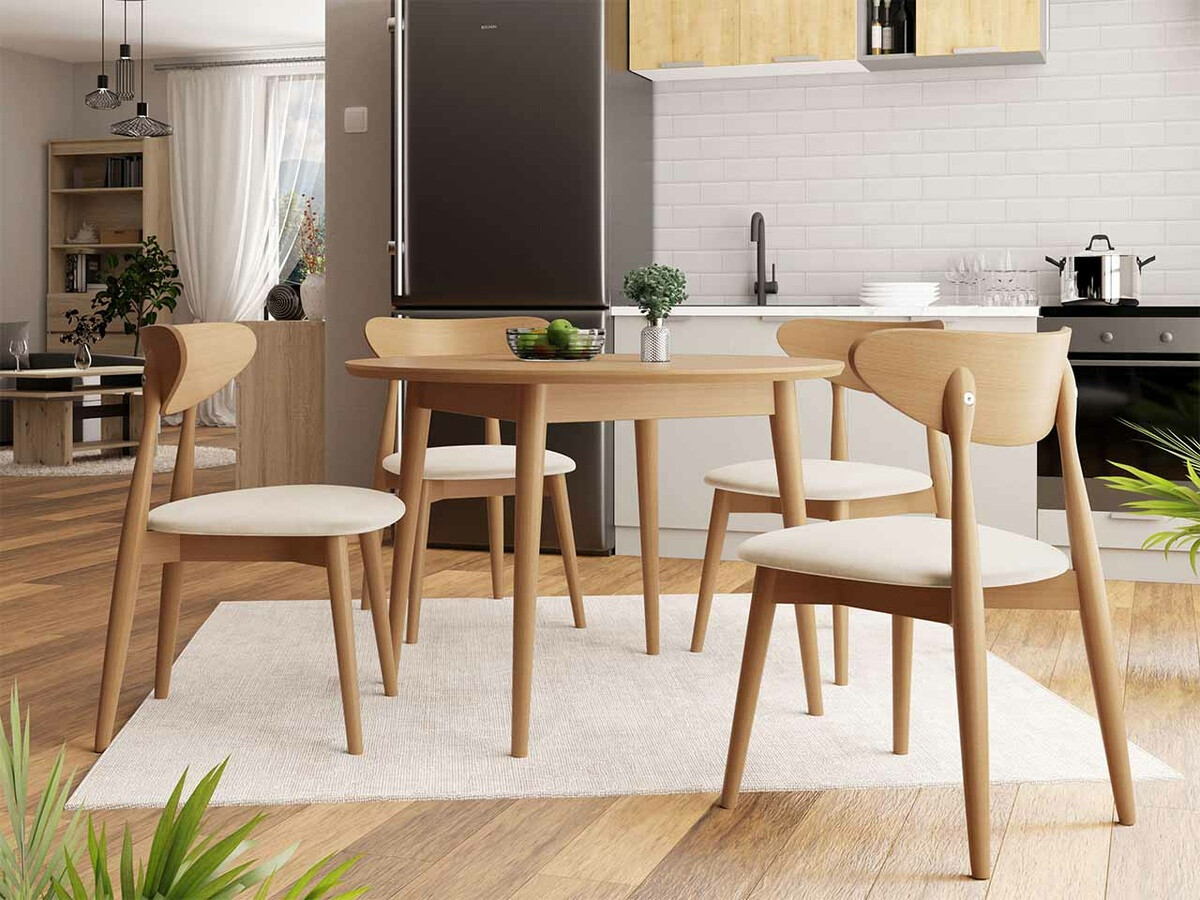 Обеденный гарнитур Racine 134 (Коричневый)