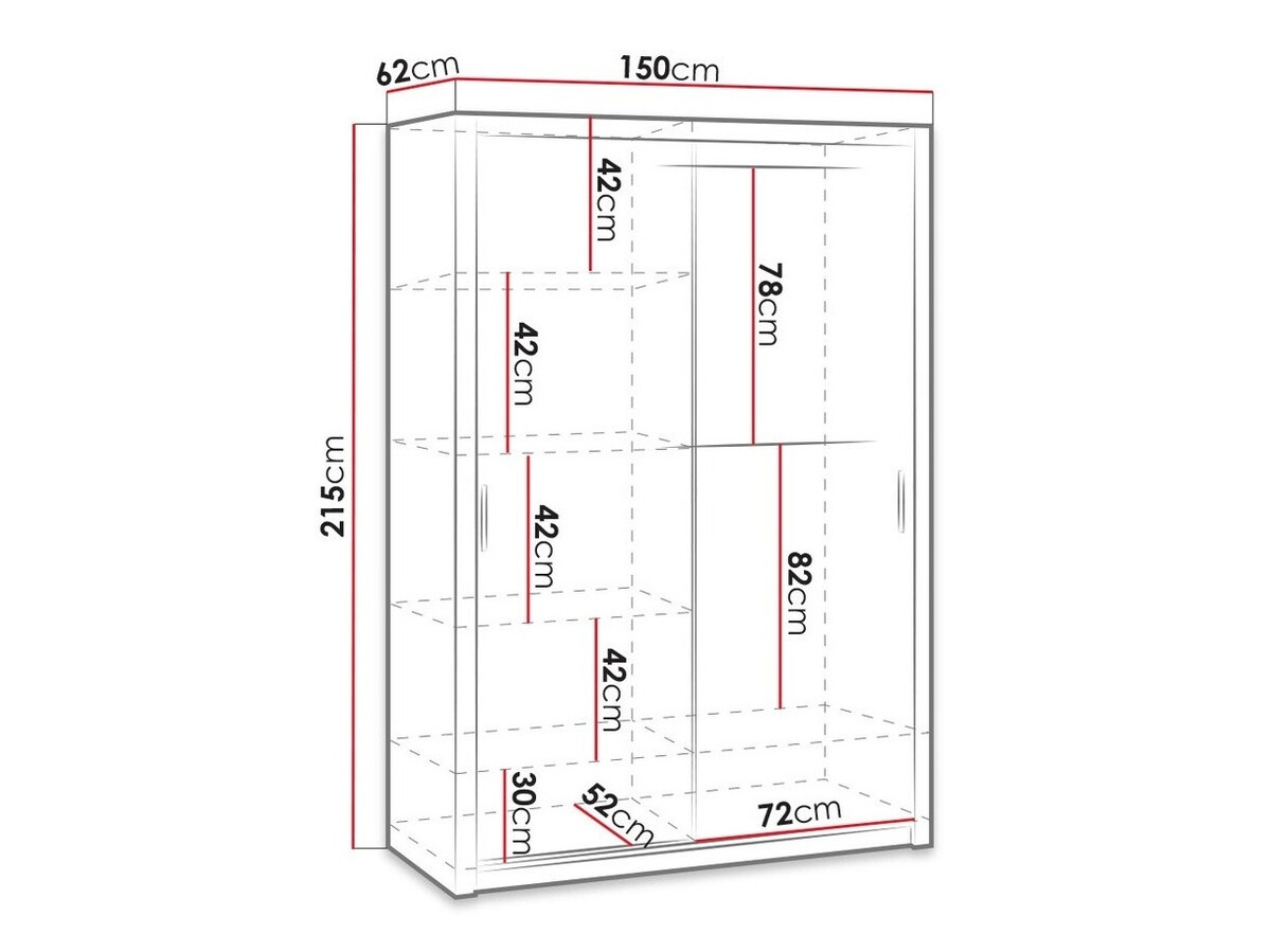 Skapis Catromi 105 (Monastery ozols)