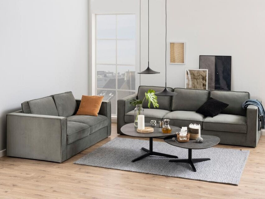 Žurnālu galdiņš Norsica 293 (Tumši pelēks + Melns)