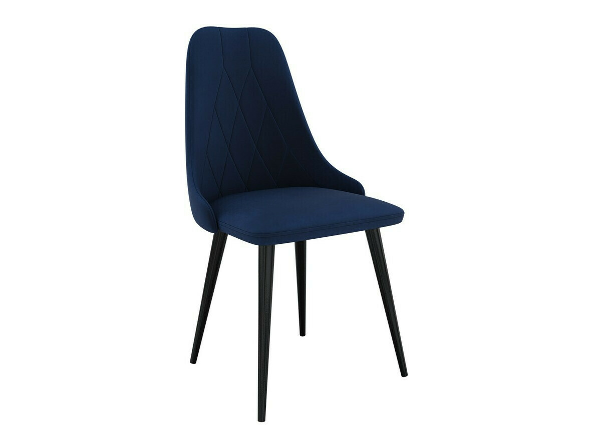 Обеденный гарнитур Racine 125 (Чёрный + Magic Velvet 2216)