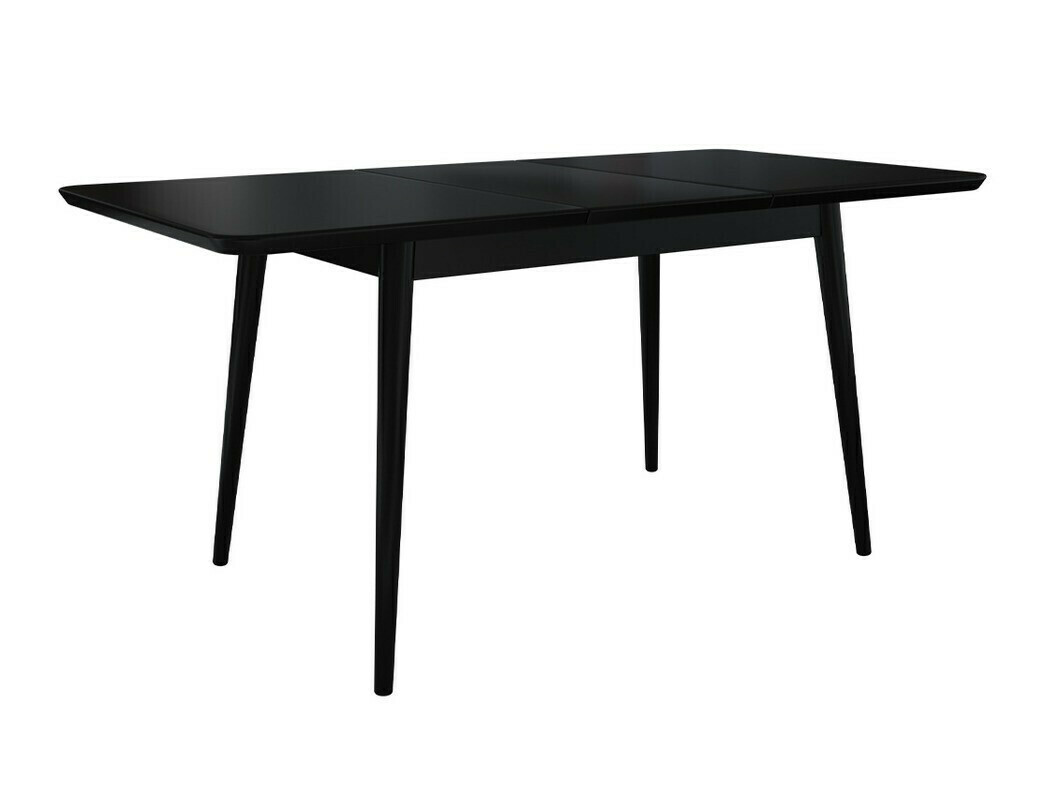 Обеденный гарнитур Racine 125 (Чёрный + Magic Velvet 2216)