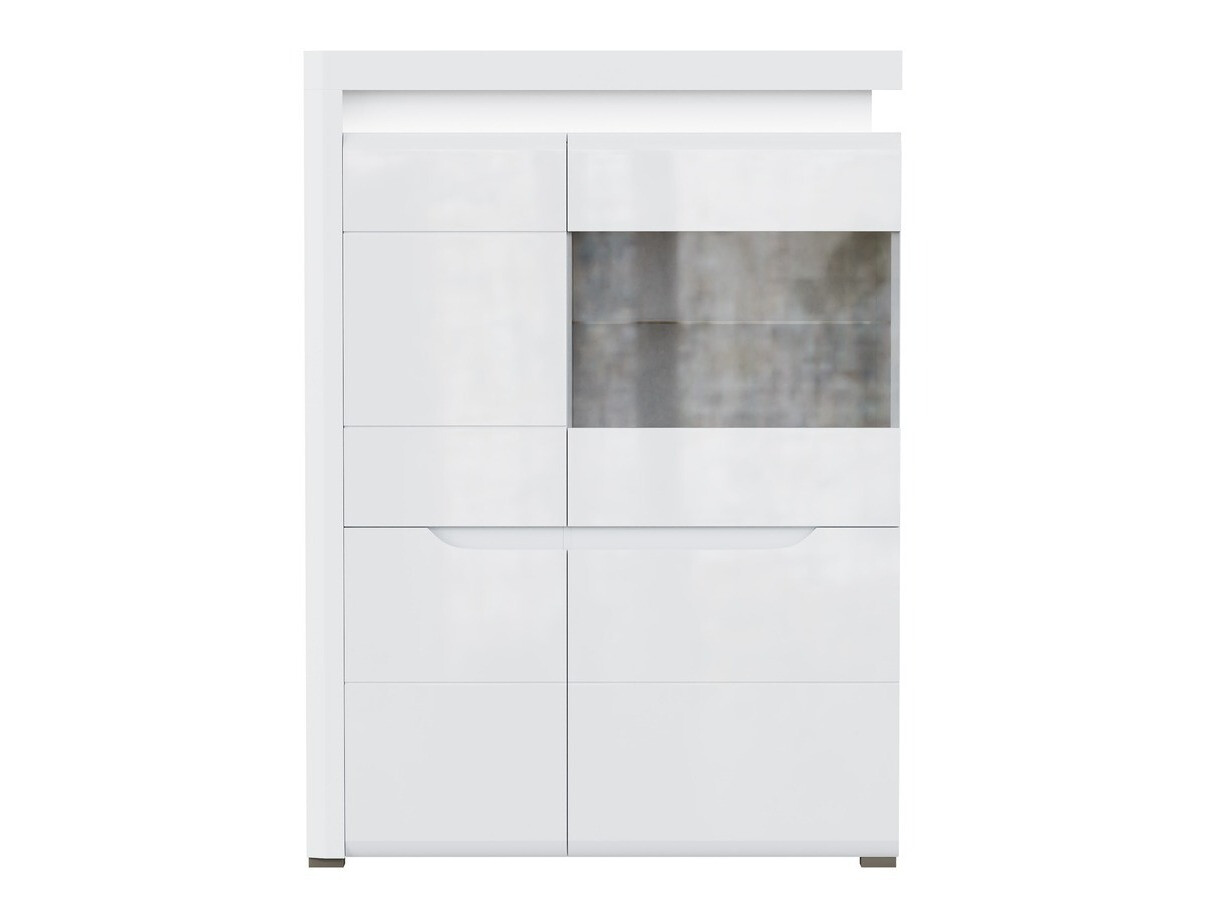 Шкафчик Revelmi 104 (Глянцевый белый + Белый)
