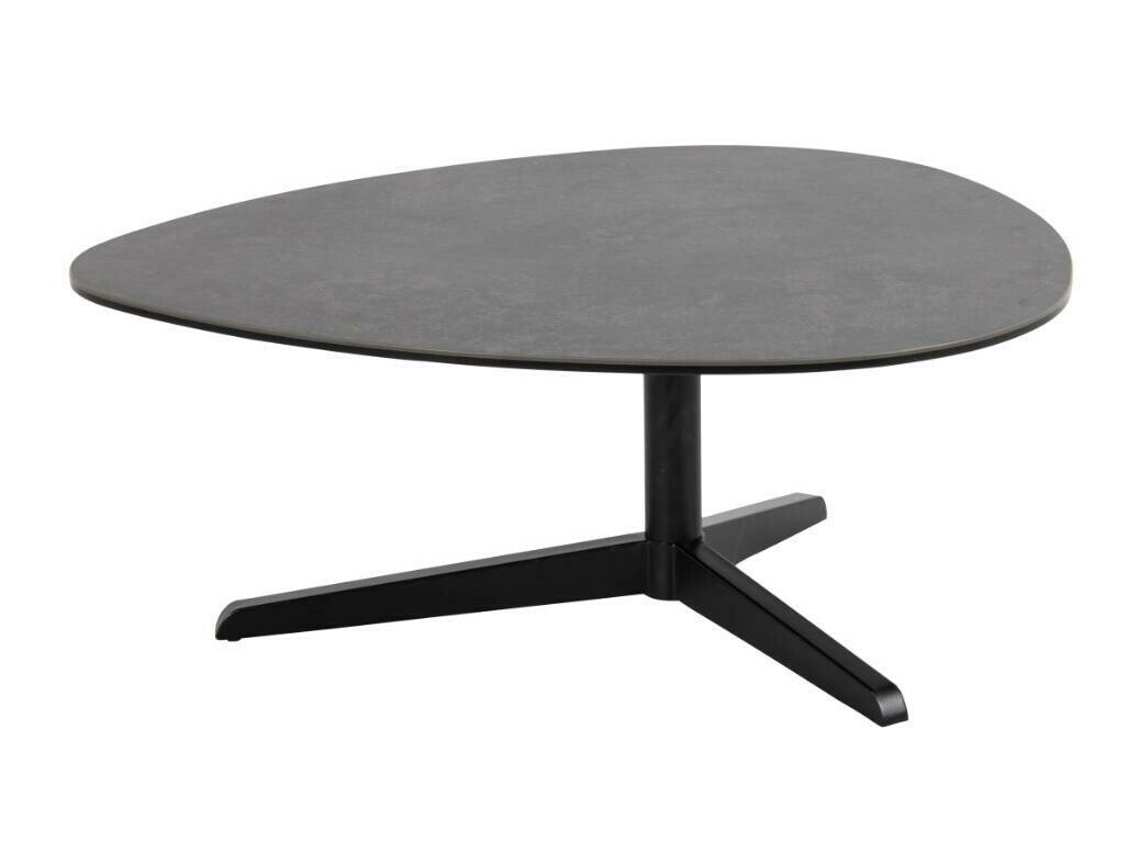 Журнальный столик Norsica 480 (Чёрный + Тёмно-серый)