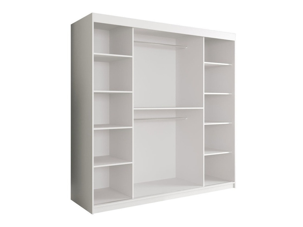 Шкаф Hartford 250 (Матовый черный + Черный мрамор)