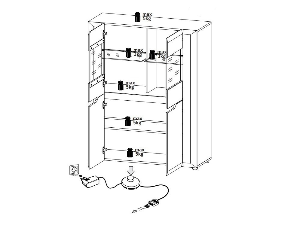Шкафчик Marmaro 103