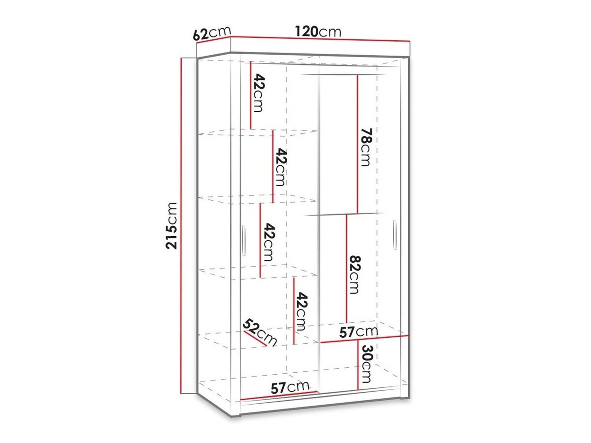 Skapis Catromi 102 (Artisan ozols)