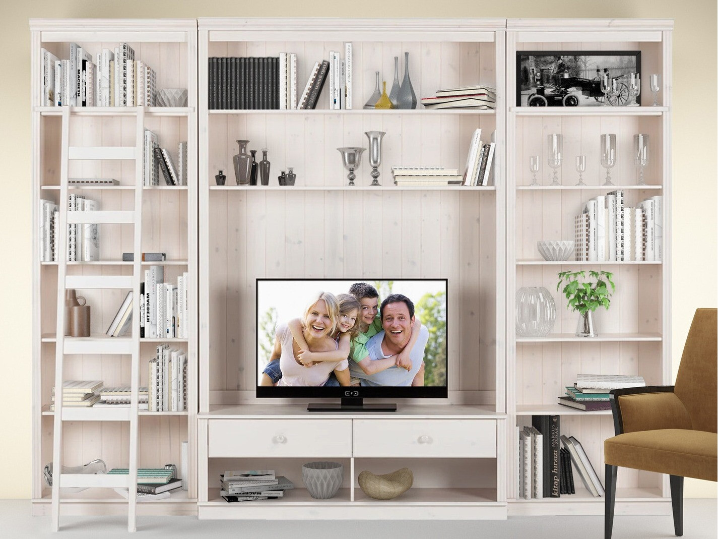 Viesistabas komplekts Saltoro 108 (Balts)