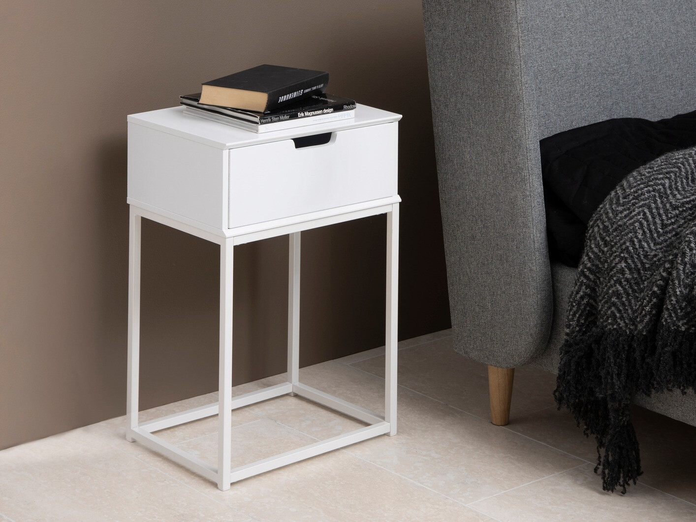 Прикроватная тумбочка Norsica 106 (Белый)