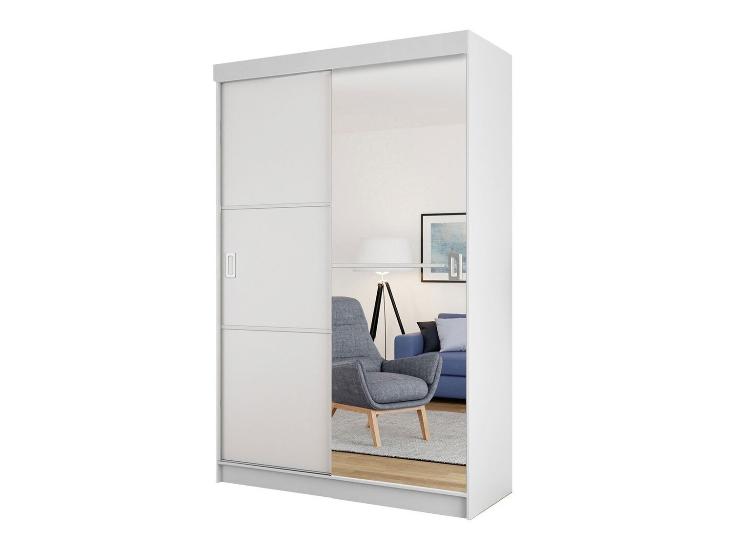 Skapis Dover 111 (Balts)