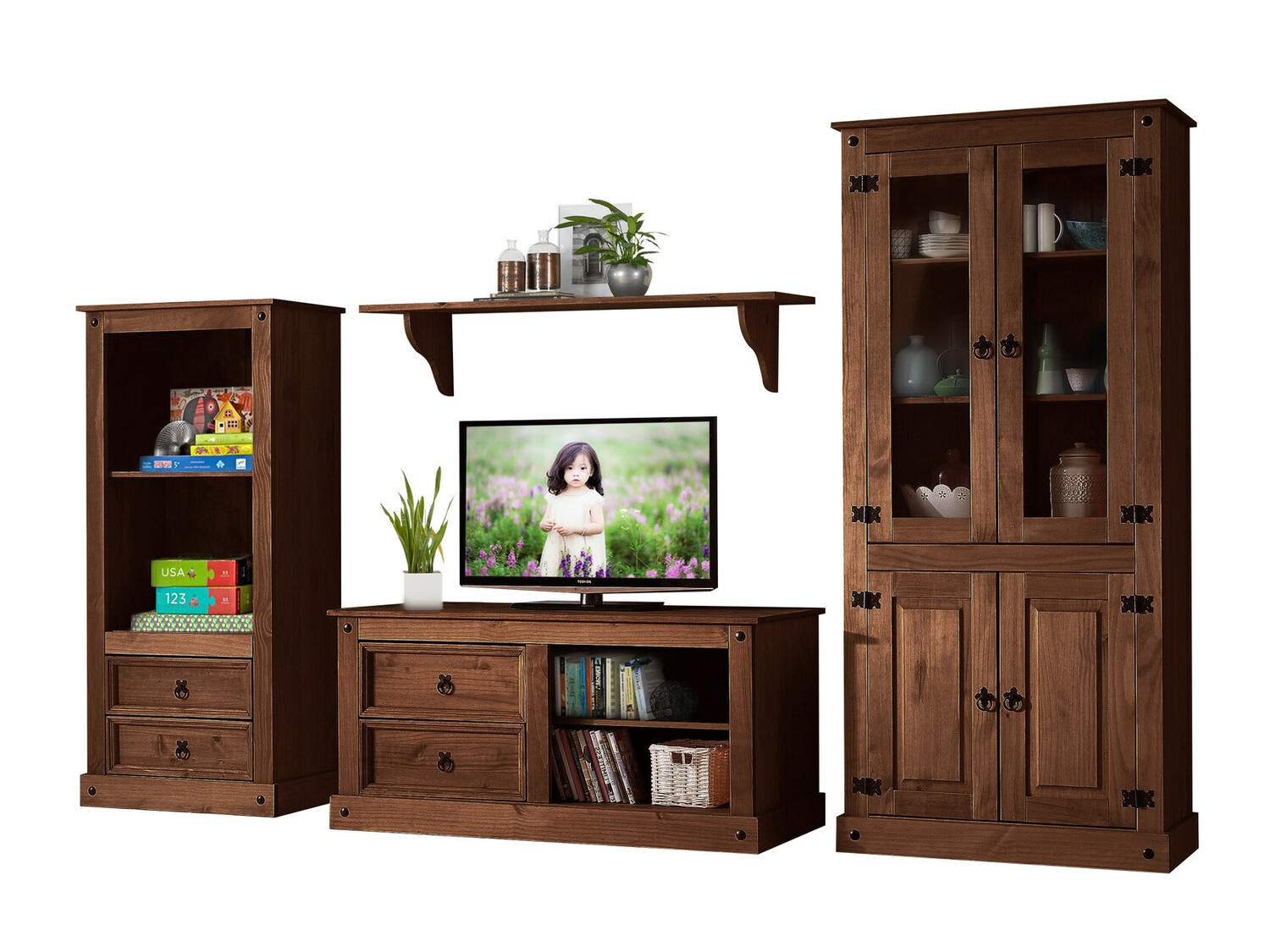 Viesistabas komplekts Sonlive 111 (Brūns)