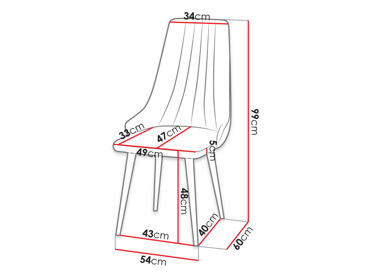 Ēdamistabas komplekts Racine 135 (Melns)