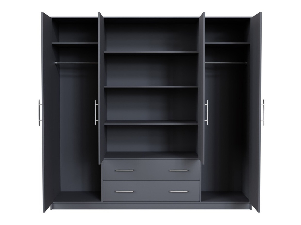 Skapis Cavmero 100 (Antracīts)