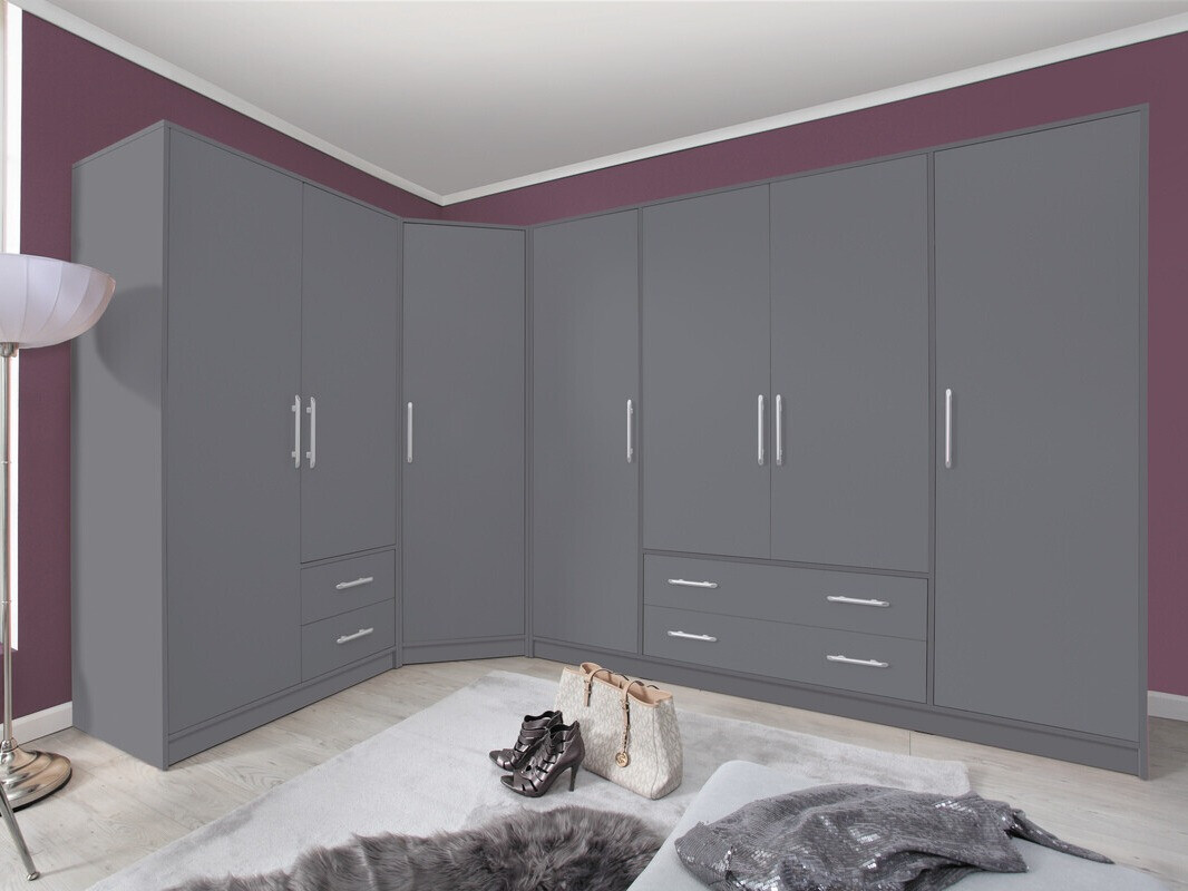 Угловой шкаф Cavmero 106 (Антрацит)