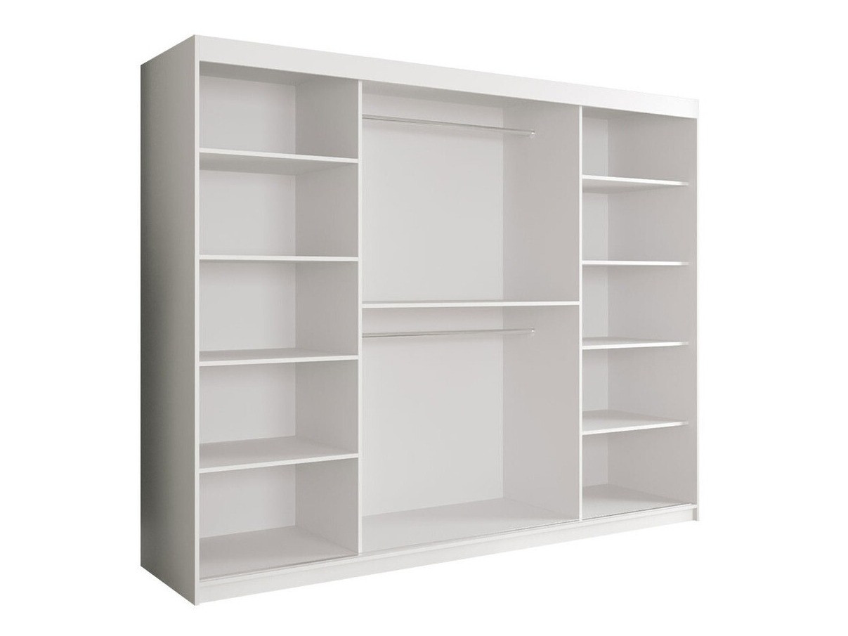 Шкаф Hartford 251 (Матовый черный + Черный мрамор)