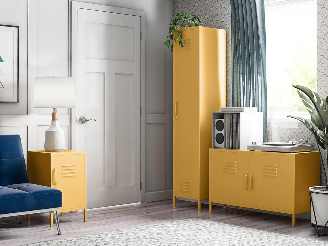 Стеллаж Novogratz Sersoni 103 (Желтый)