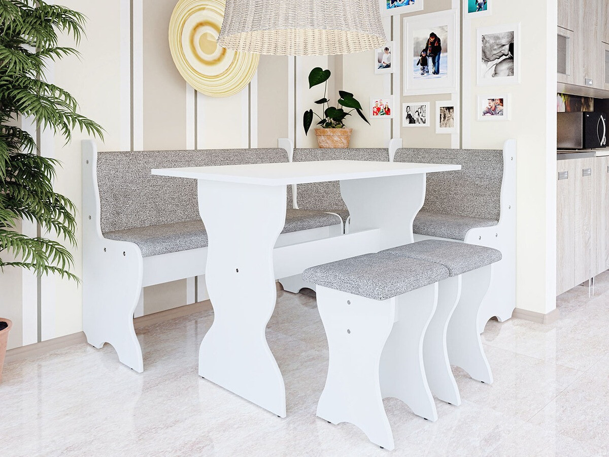 Кухонный угол Reading 100 (Белый + Alfa 13)