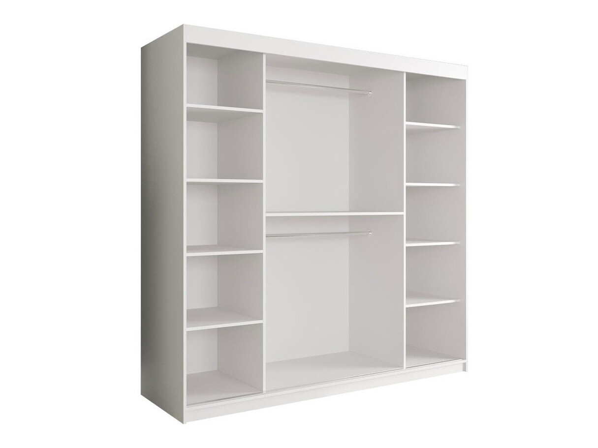 Шкаф Hartford 262 (Матовый черный + Черный мрамор)