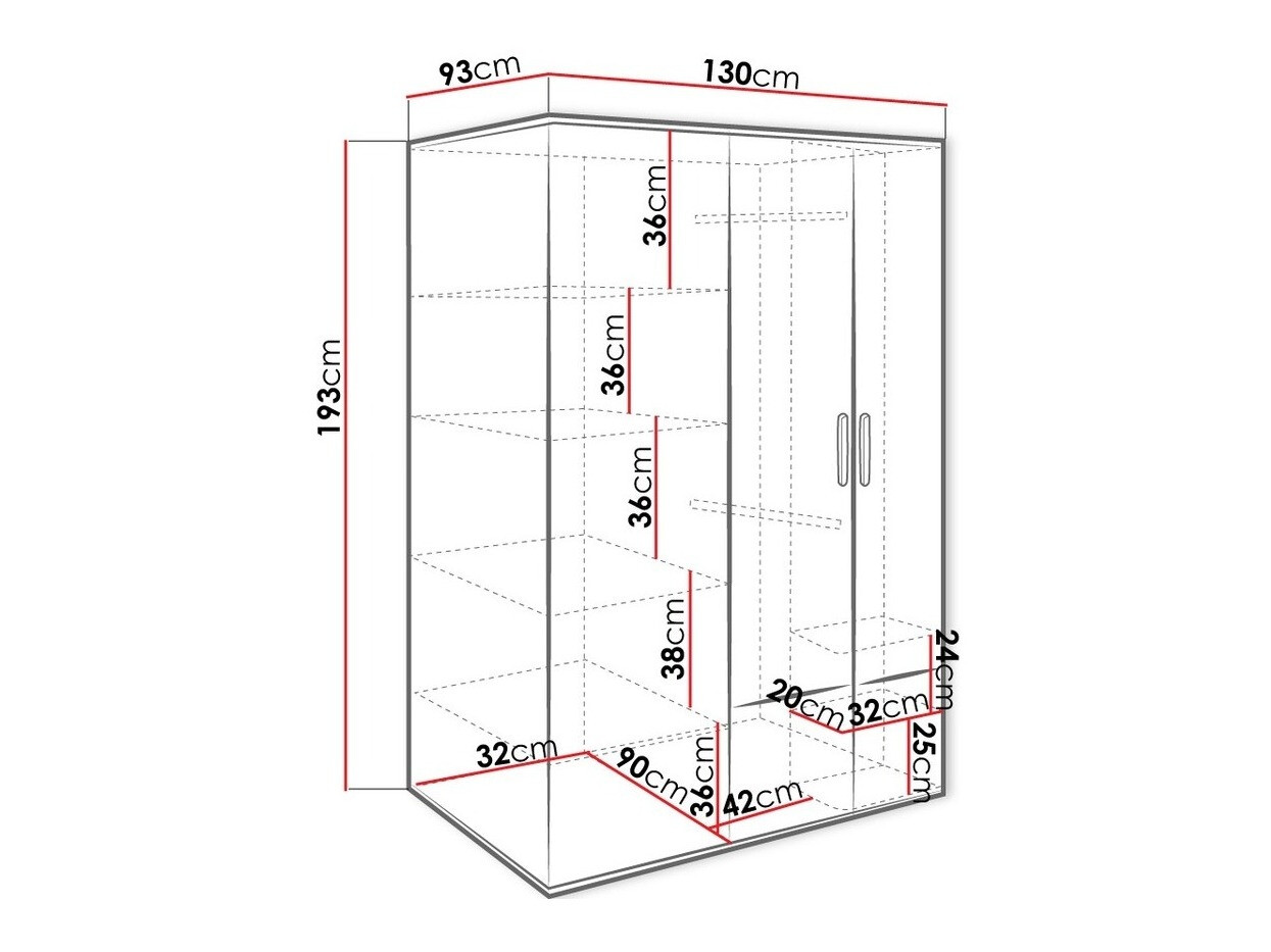 Шкаф Veravie 132