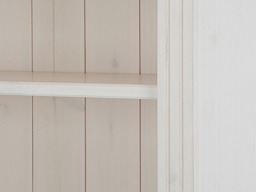 Стеллаж Saltoro 100 (Белый + Медовый дуб)