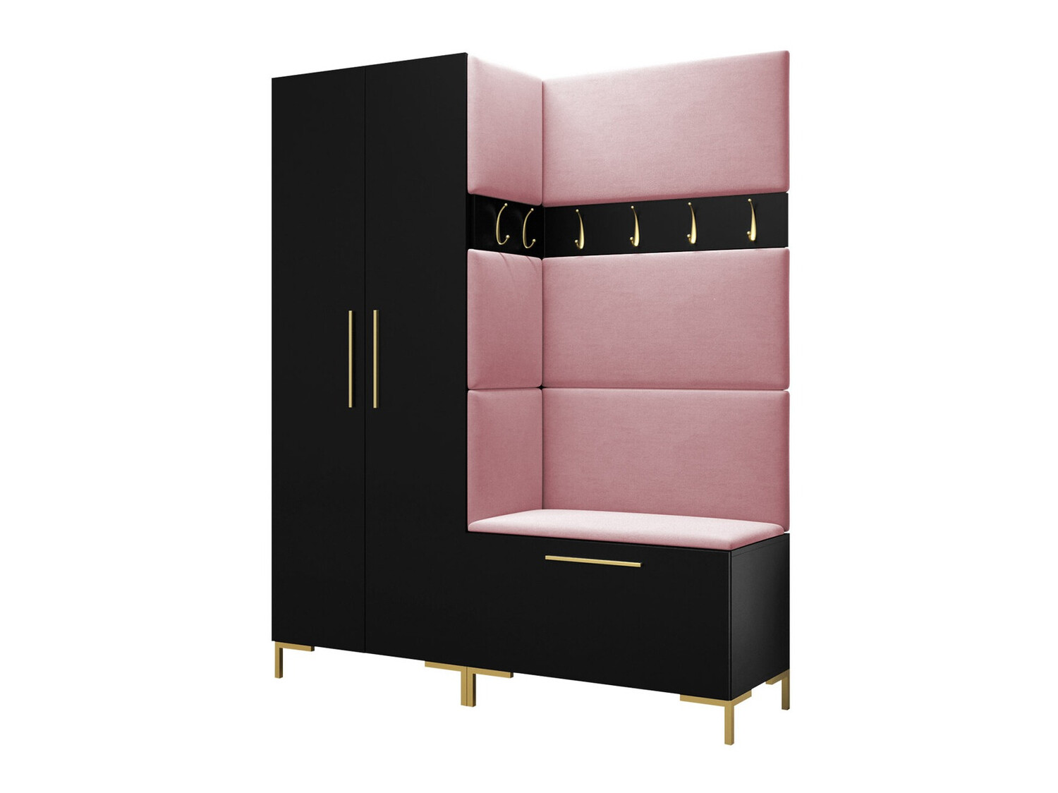 Priekšnama komplekts Nomal I (Melns)