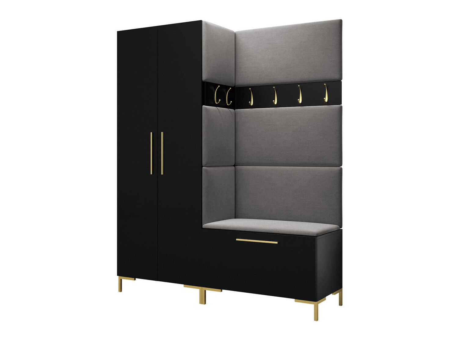 Priekšnama komplekts Nomal I (Melns)