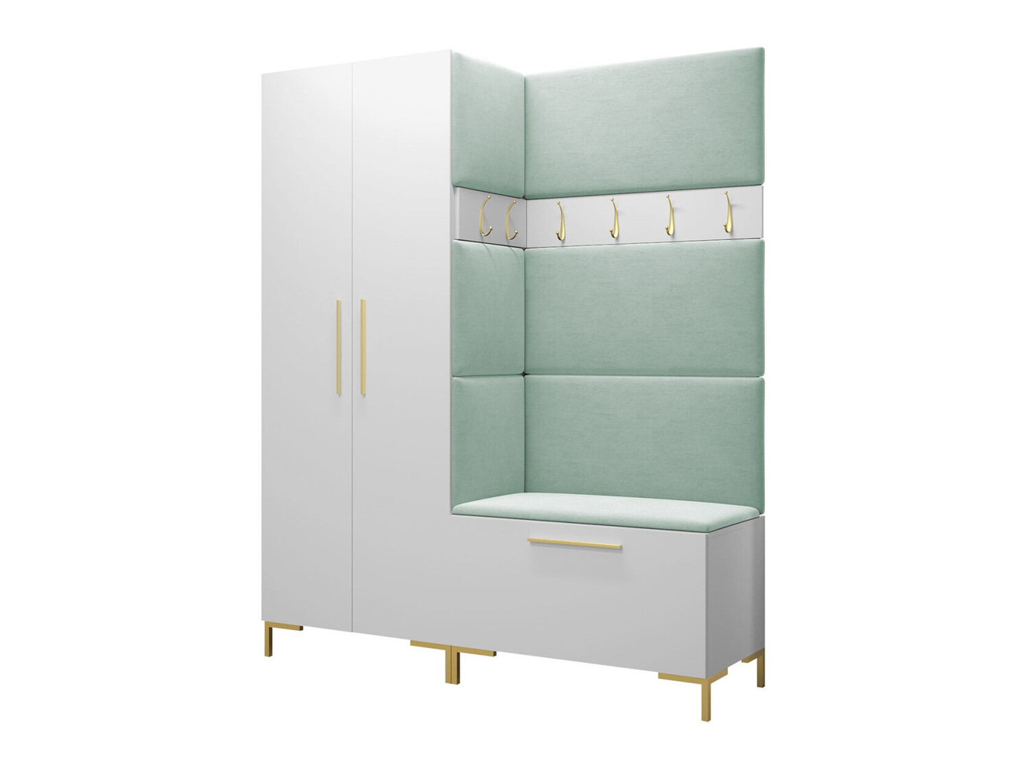 Priekšnama komplekts Tivsoa 100 (Balts)