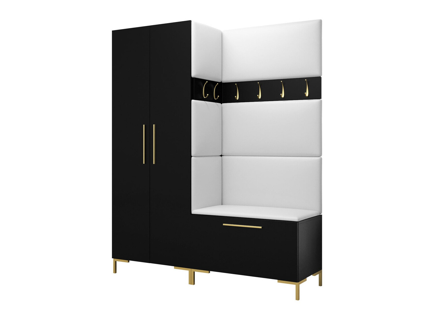 Прихожая Tivsoa 100 (Чёрный)