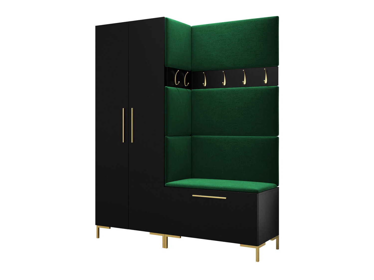 Прихожая Tivsoa 100 (Чёрный)