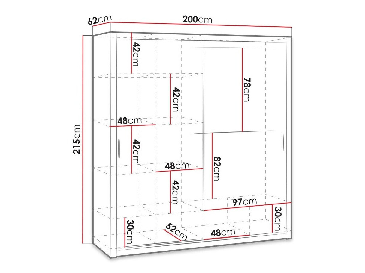 Шкаф Catromi 108 (Белый)