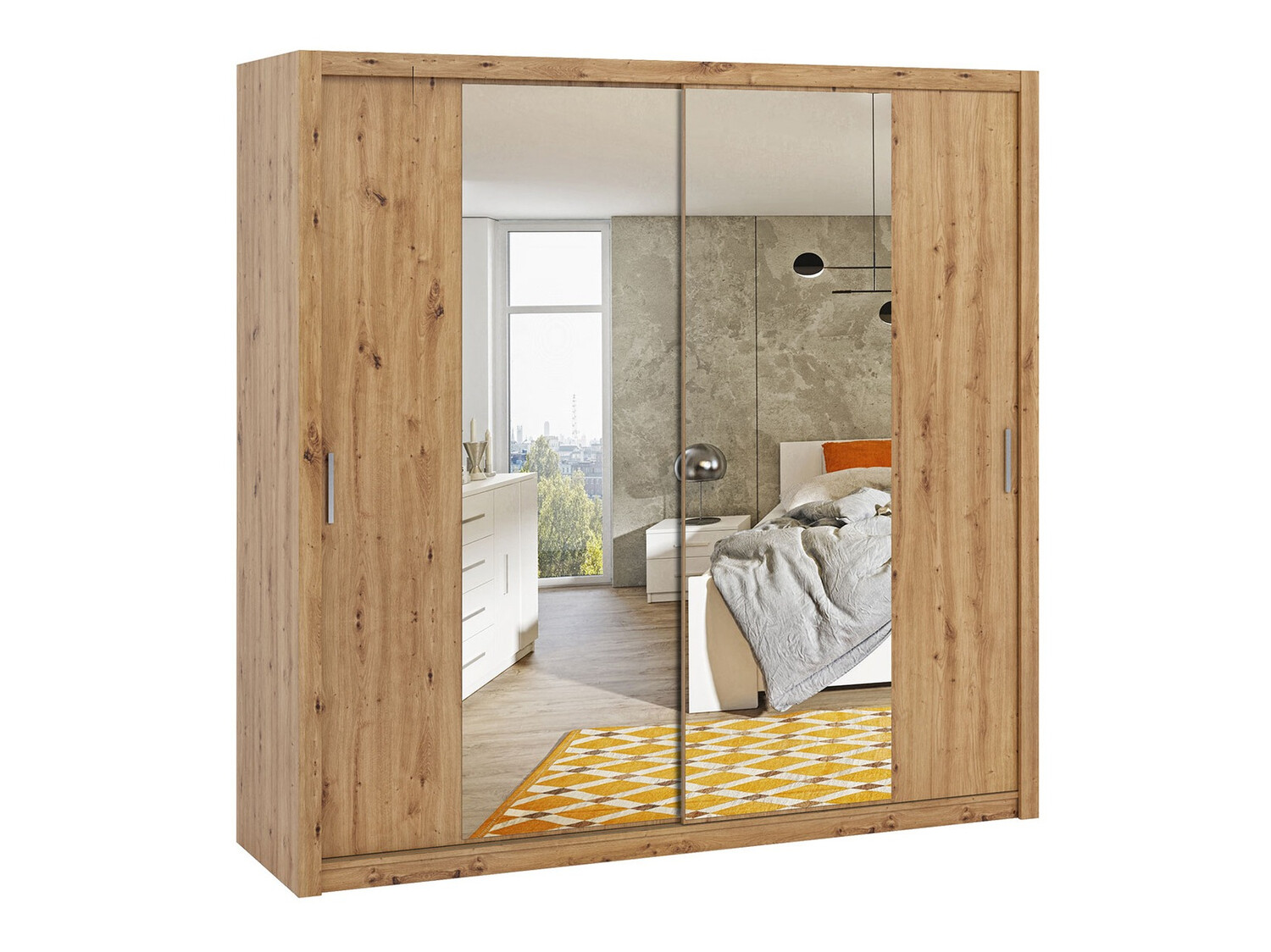 Шкаф Catromi 110 (Artisan дуб)