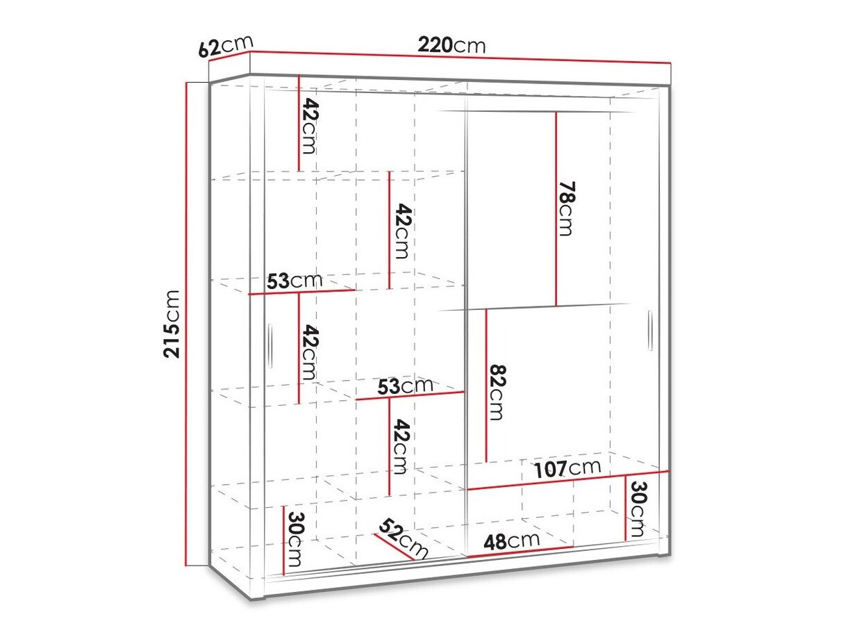 Шкаф Catromi 110 (Белый)