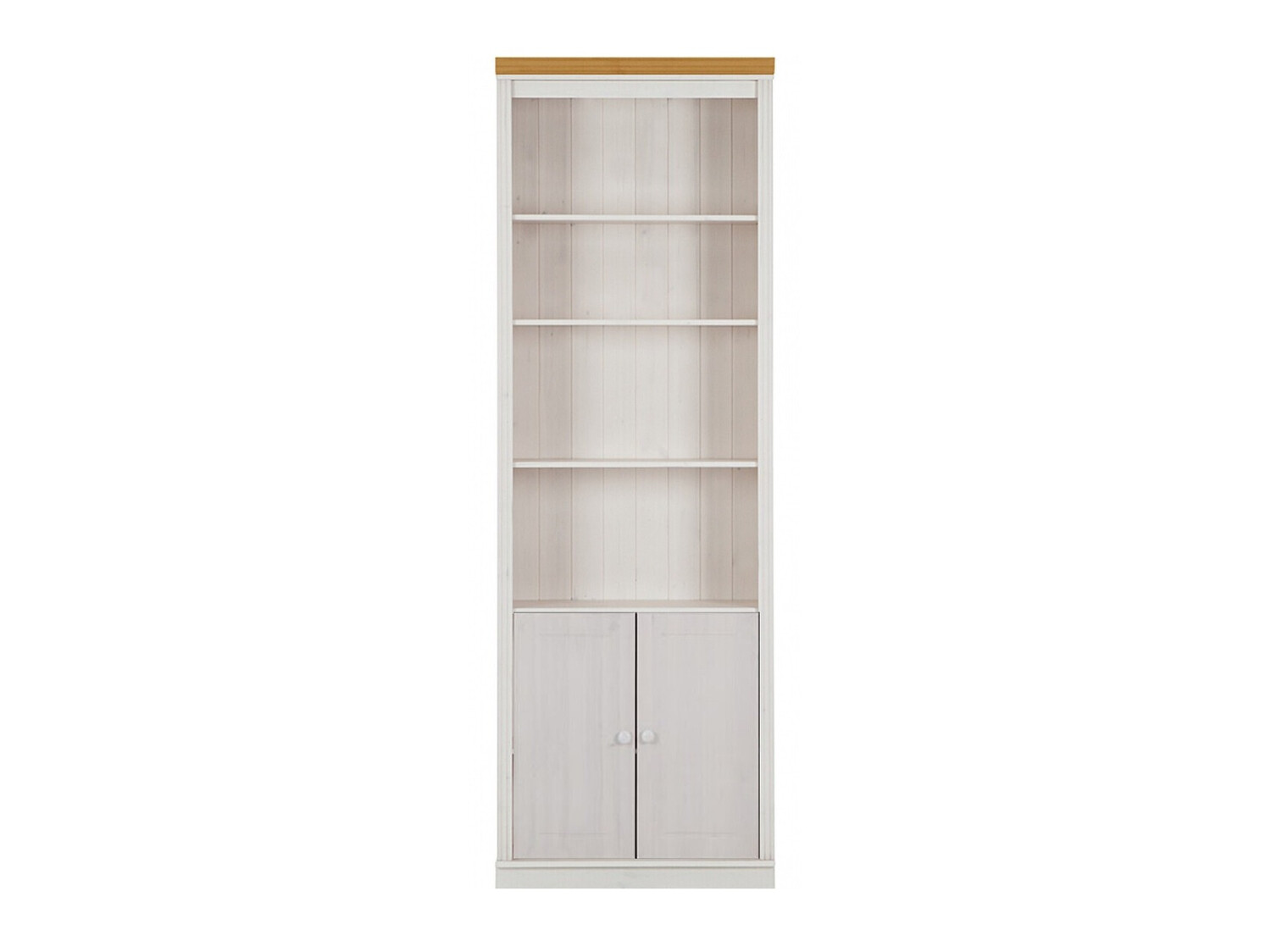 Стеллаж Saltoro 103 (Белый + Медовый дуб)