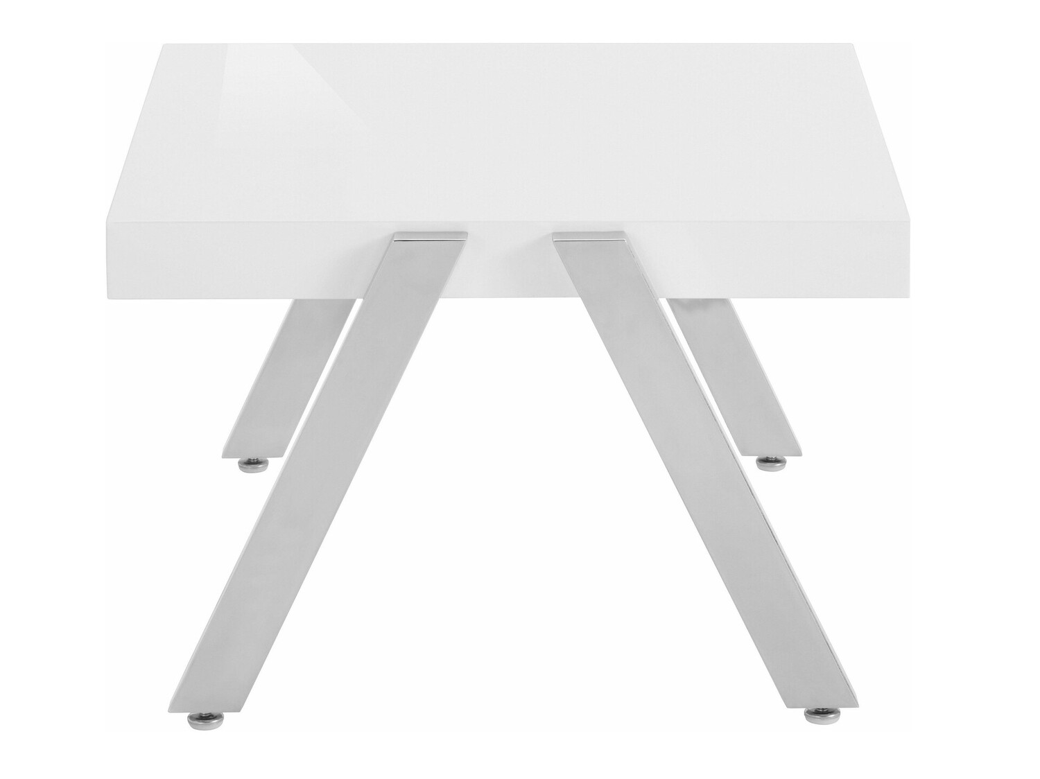 Žurnālu galdiņš Denton 528 (Balts + Pelēks)