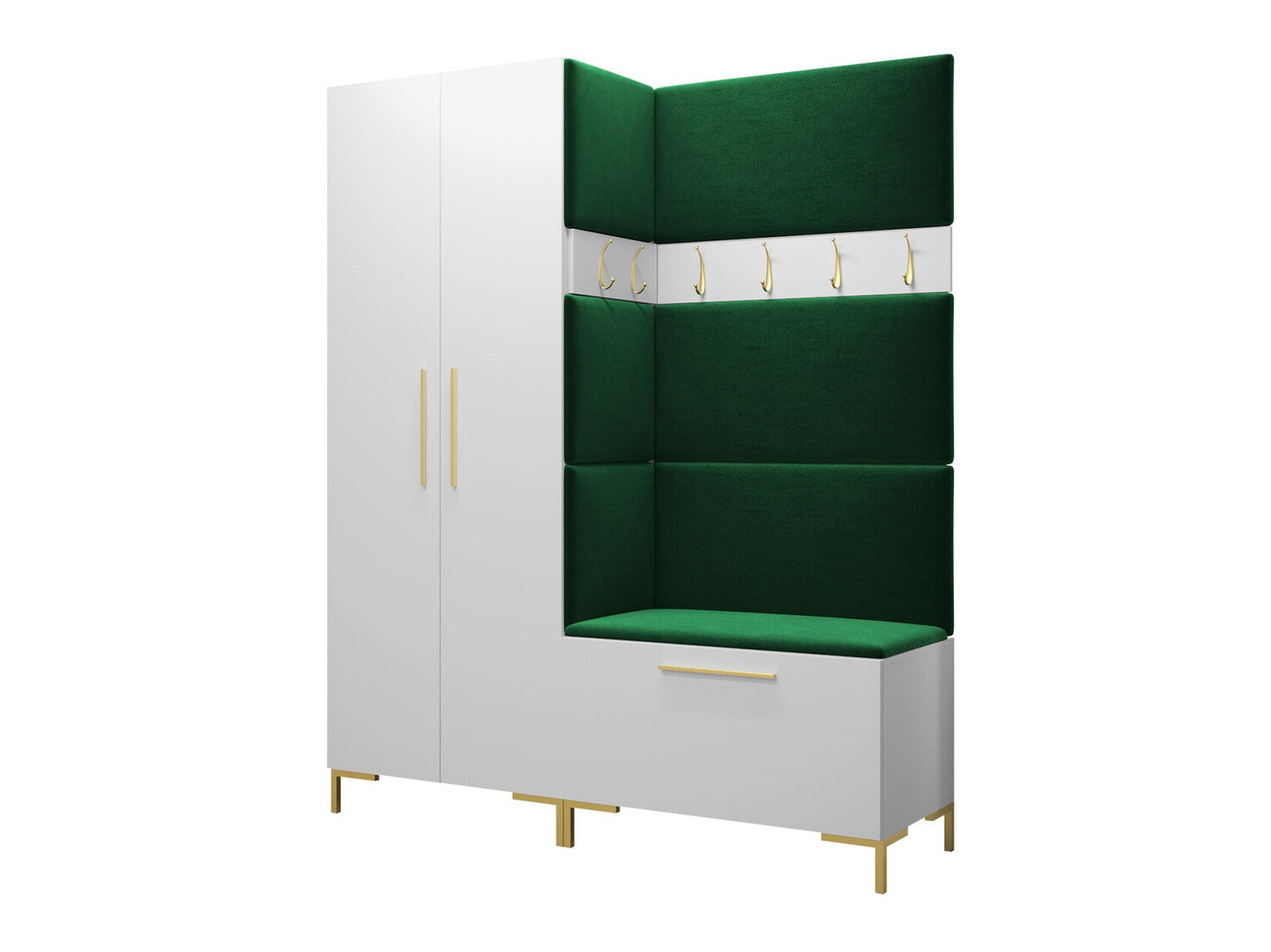 Priekšnama komplekts Tivsoa 100 (Balts)