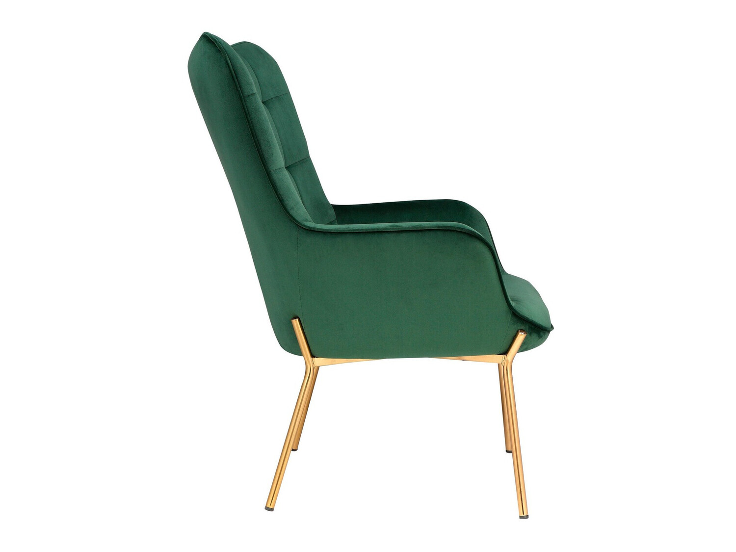 Кресло Denton 530 (Зелёный + Золотой)