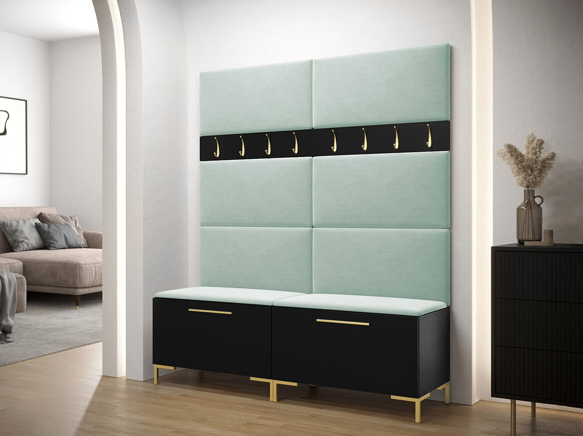 Priekšnama komplekts Tivsoa 101 (Melns)