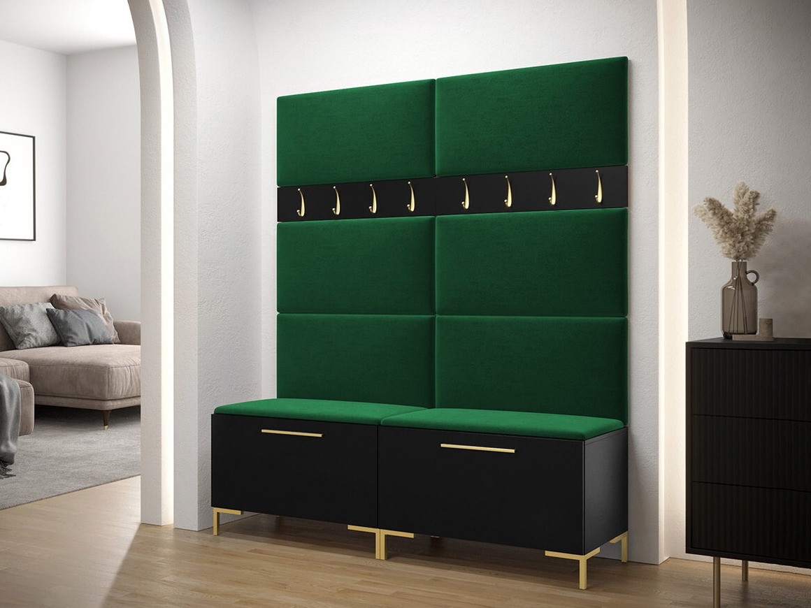 Priekšnama komplekts Tivsoa 101 (Melns)