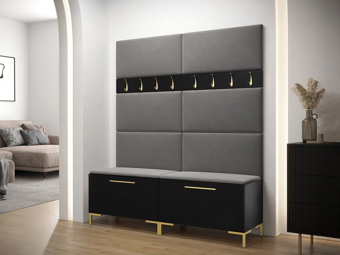 Priekšnama komplekts Tivsoa 101 (Melns)