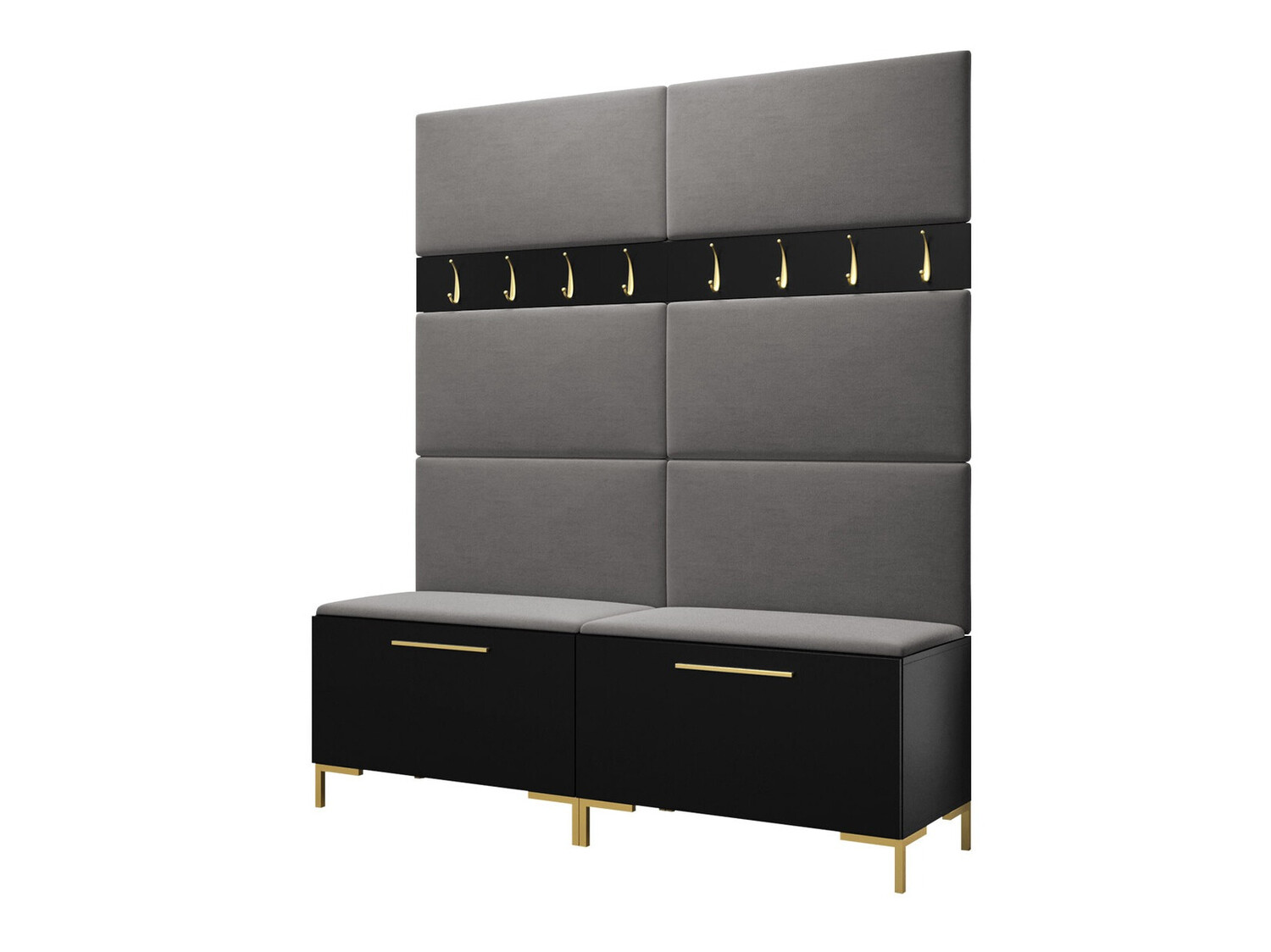 Priekšnama komplekts Tivsoa 101 (Melns)