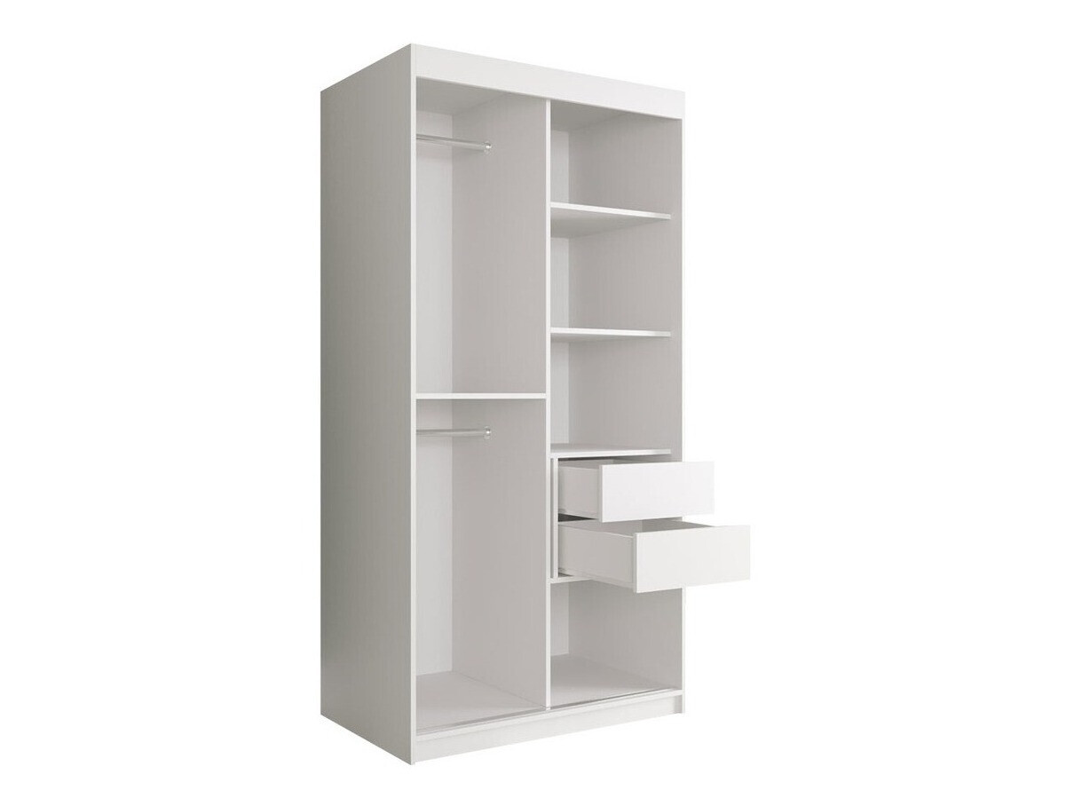 Шкаф Hartford 252 (Матовый черный + Черный мрамор)