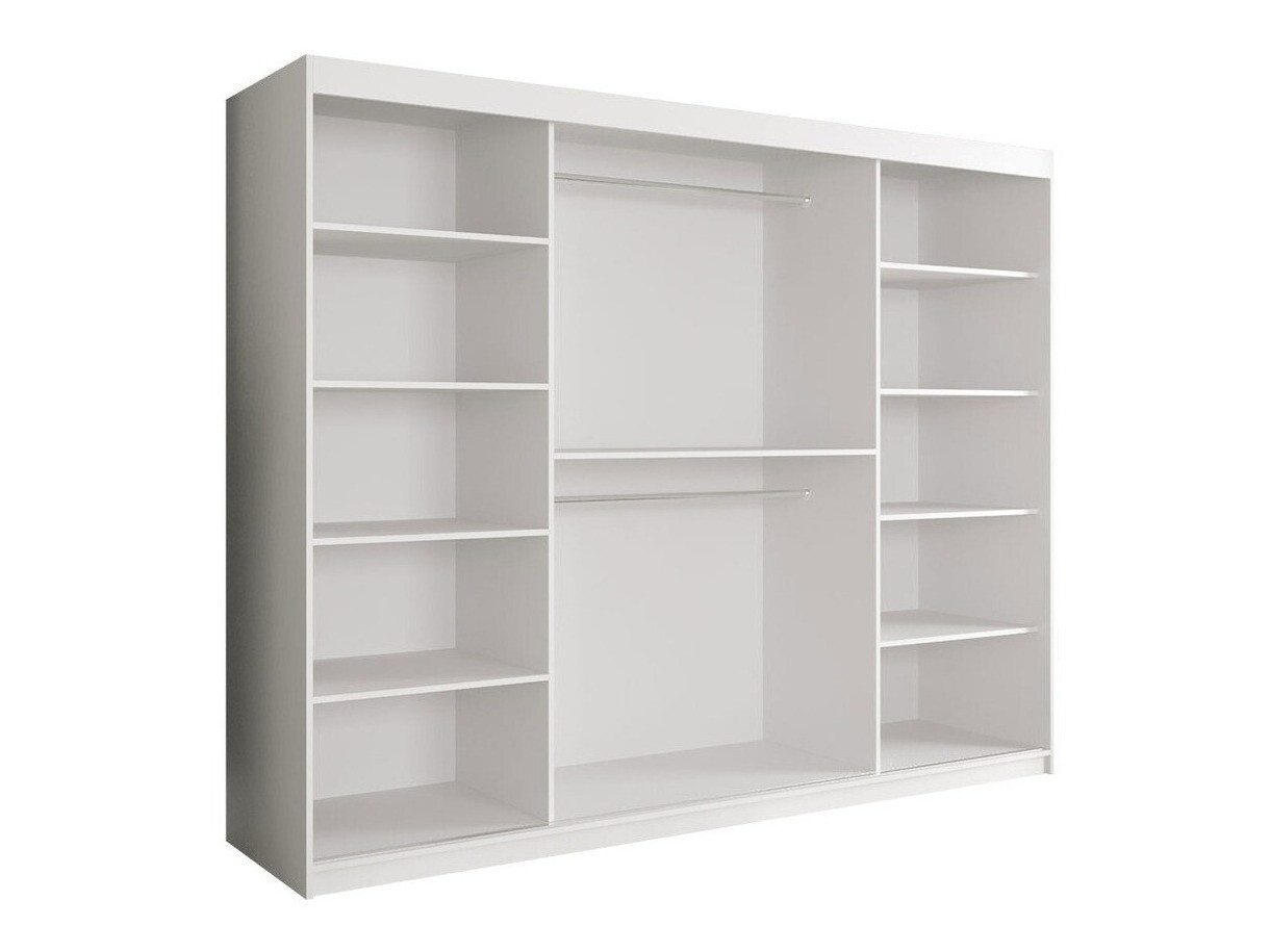 Шкаф Hartford 257 (Матовый черный + Черный мрамор)