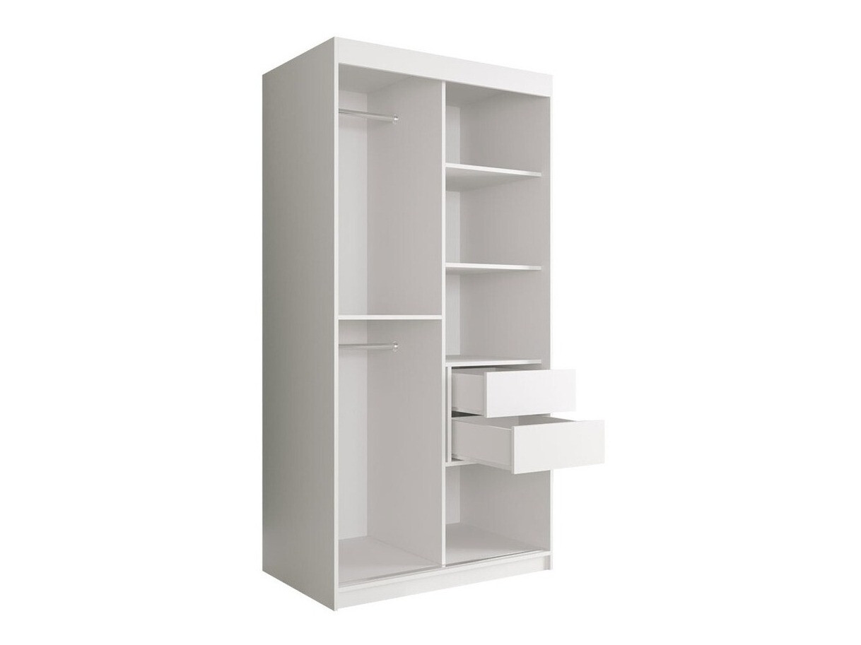 Шкаф Hartford 258 (Матовый черный + Черный мрамор)