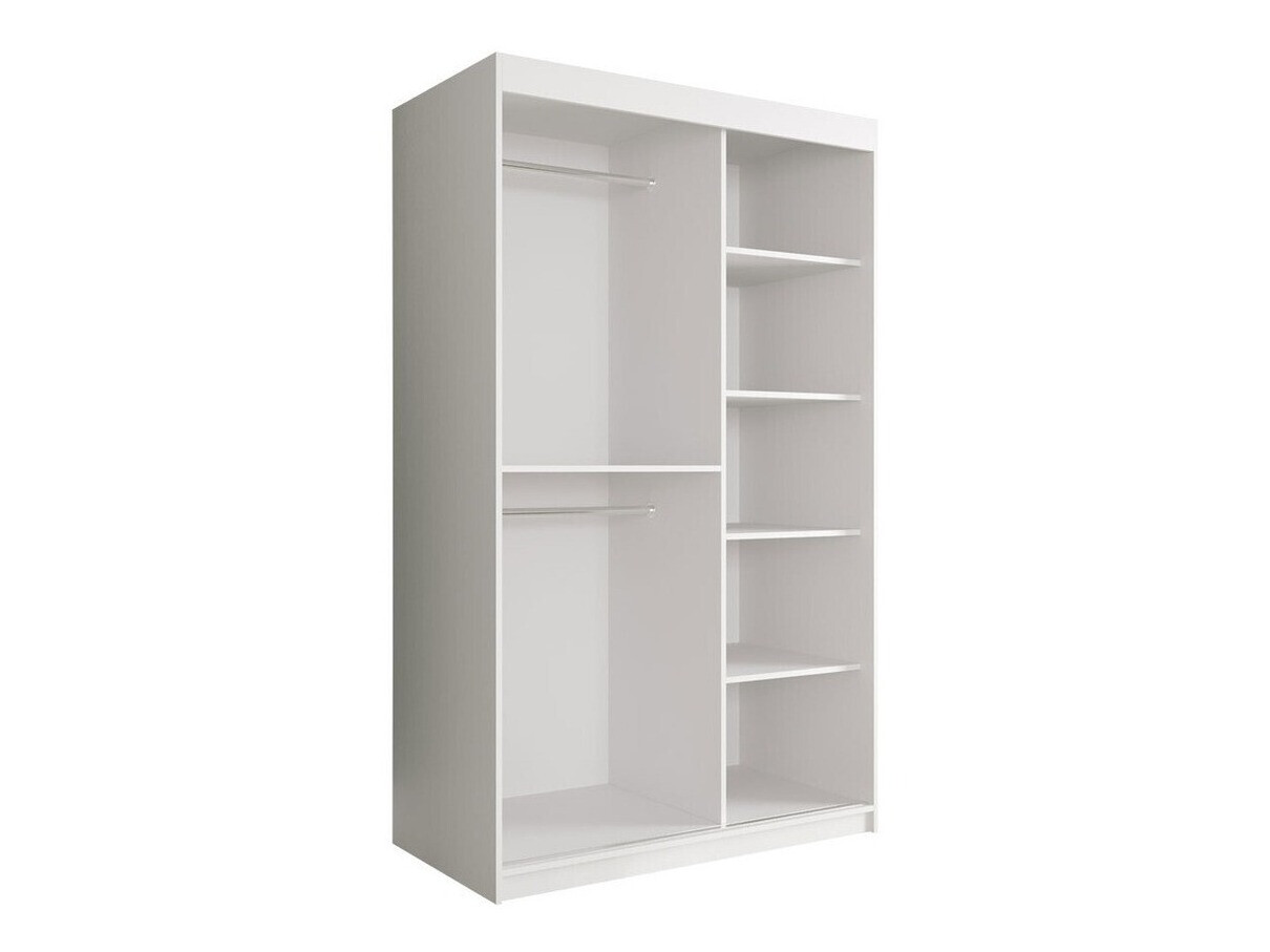 Skapis Hartford 247 (Matēts melns + Melnais marmors)