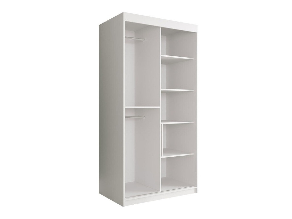 Skapis Hartford 258 (Matēts melns + Melnais marmors)